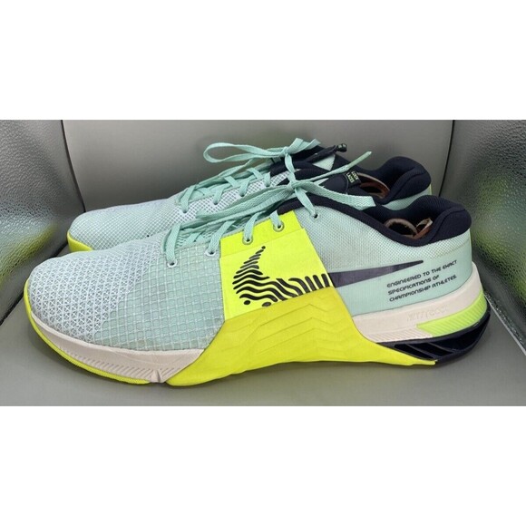 Nike Metcon 8 Mens 15 Green Mint Foam Volt DO9328-300 Athletic Training Running - Picture 2 of 13